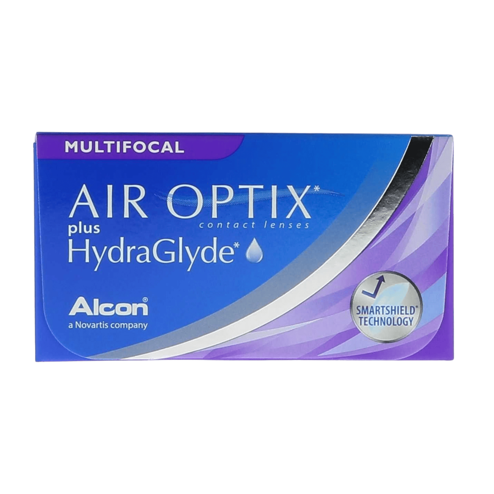 Lentilles de contact Air Optix Plus Hydraglyde Multifocal 3L  - Boite de 3 lentilles