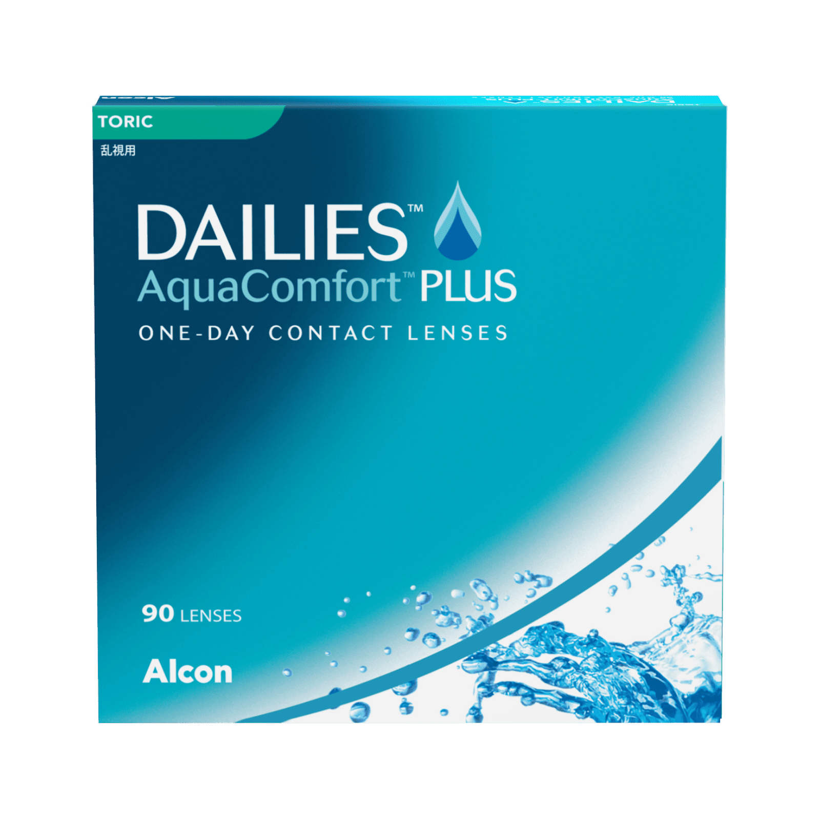 Lentilles de contact Dailies AquaComfort Plus Toric 90L 