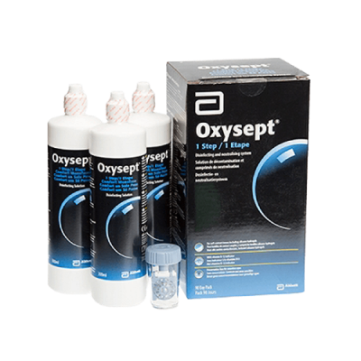 Solution d'entretien Oxysept 1 Etape 3x300ml 