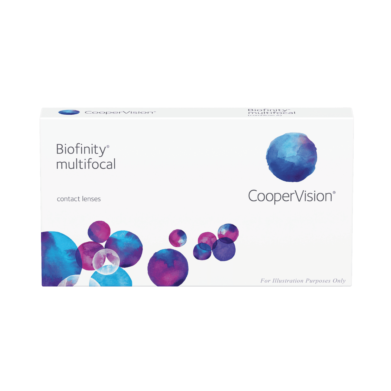 Lentilles de contact Biofinity Multifocal 6L  - Boite de 6 lentilles