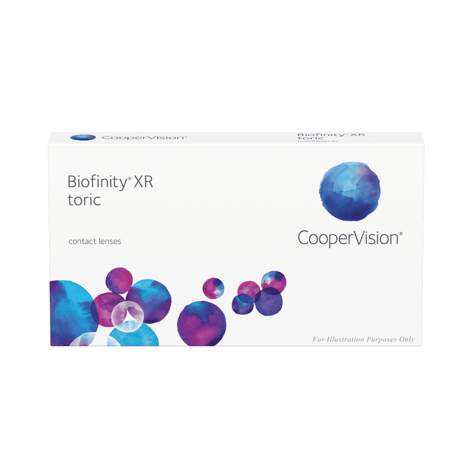 Lentilles de contact Biofinity Toric XR 6L 