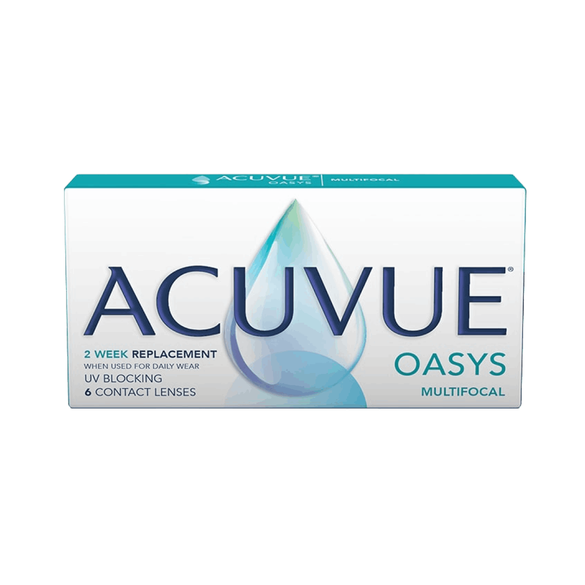 Lentilles de contact Acuvue® Oasys Multifocal 6L  - Boite de 6 lentilles